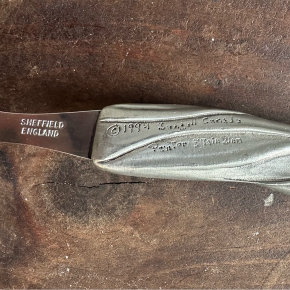 Sheffield England Serving Spoons - Picture 3 of 4